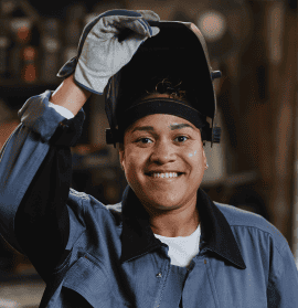 Proud Steel Fence Co. team member ready to help customers